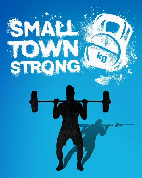 Small Town Strong Hollywood Movie English [Dual Audio] WEB-DL 1080p Poster